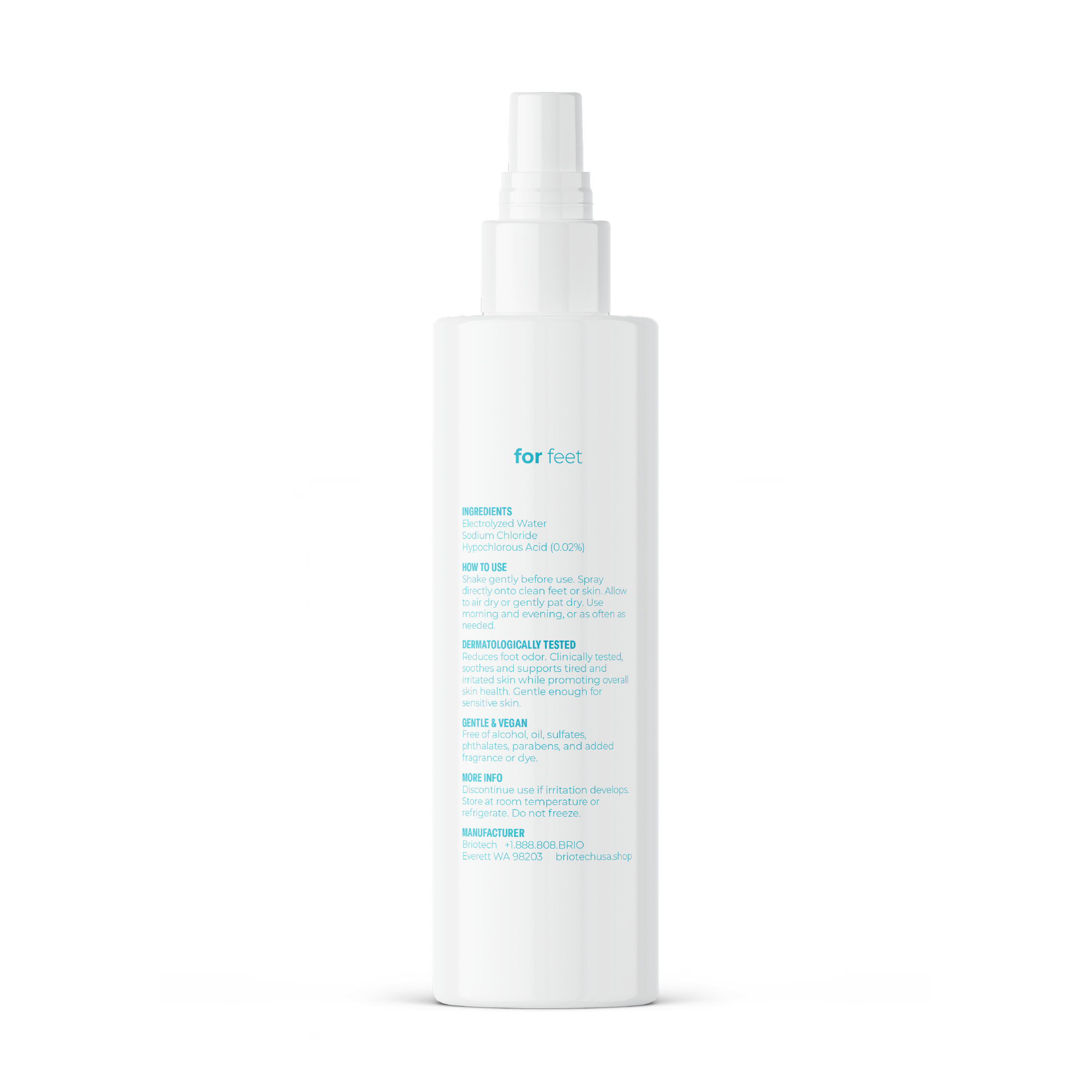 Topical Skin Spray for Feet